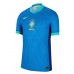 Maillot de foot Brésil Extérieur vêtements Femmes Copa America 2024 Manches Courtes